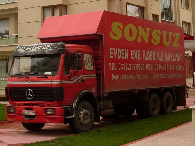 SONSUZ asansörlü evden eve nakliyat Konya