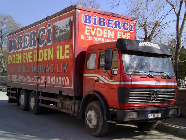 BÝBERCÝ evden eve asansörlü nakliyat Konya